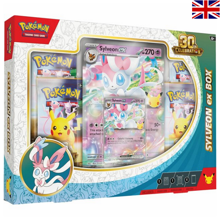 POKEMON TCG - BOX SYLVEON-EX "30TH CELEBRATION" (EN)