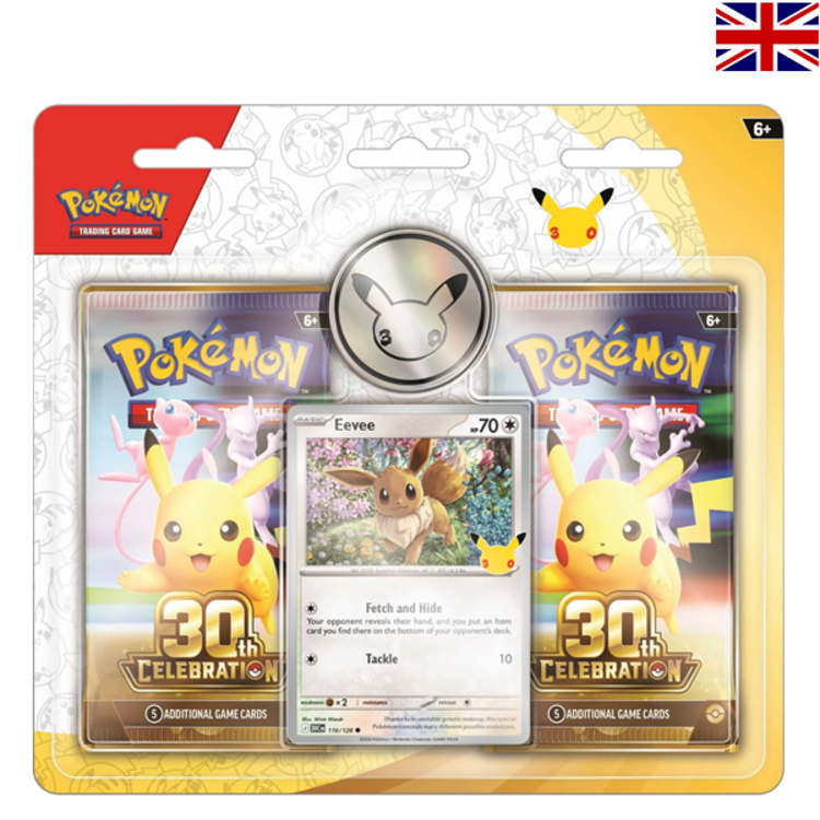 POKEMON TCG - DUO PACK EEVEE "30TH CELEBRATION" (EN)