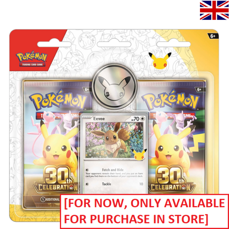 POKEMON TCG - DUO PACK EEVEE "30TH CELEBRATION" (EN)
