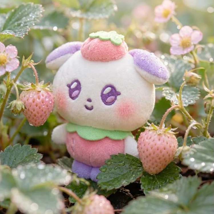 [PREORDER] ATEEZ (에이티즈) - [MIGHTEEZ] FRUIT PLUSH KEYRING BERRY BREEZY FAIRY
