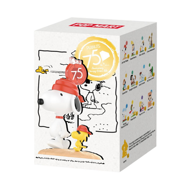 POP MART POP MART - PEANUTS 75TH ANNIVERSARY [SNOOPY COMICS LIFE SERIES] - BLINDBOX