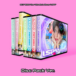 [PREORDER] NCT WISH (엔시티 위시) - I SPY (DISC PACK VER.) - THE 4TH MINI ALBUM
