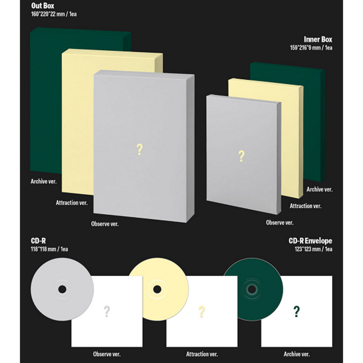 [PREORDER] AND2BLE (앤더블) - SEQUENCE 02 : ATTRACTION - 2ND MINI ALBUM