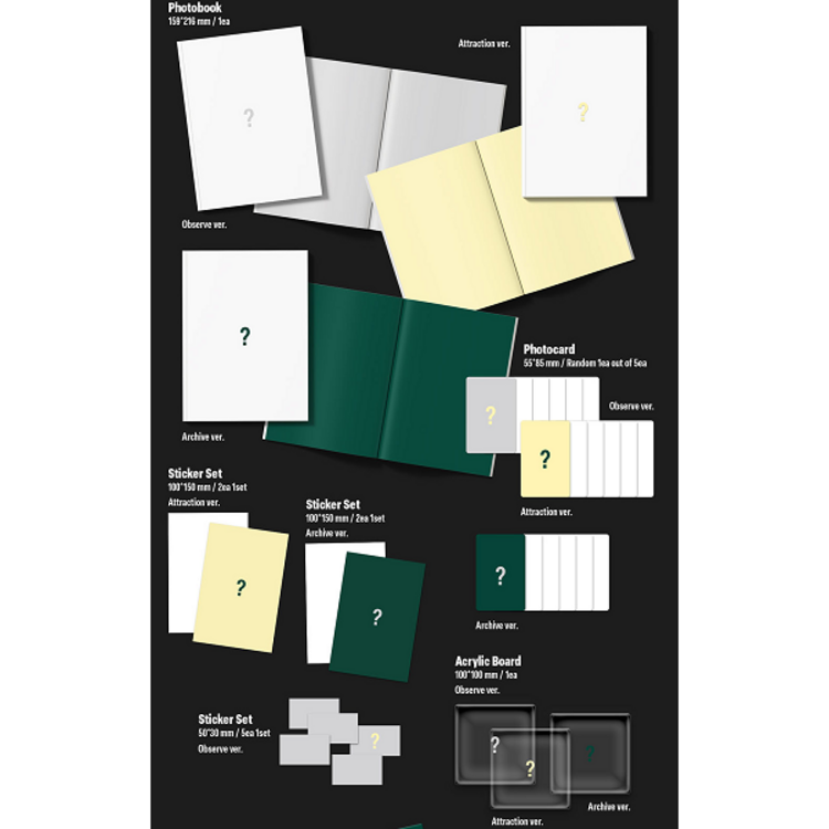 [PREORDER] AND2BLE (앤더블) - SEQUENCE 02 : ATTRACTION - 2ND MINI ALBUM