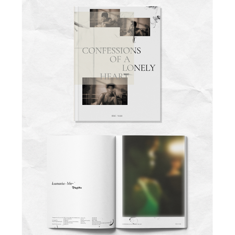 [PREORDER] ERIC NAM (에릭남) - CONFESSION OF A LONELY HEART - ALBUM