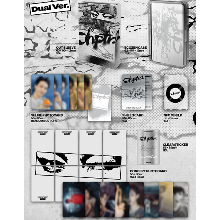 [PREORDER] JAY B (제이비) [GOT7] - CHPTR.1 (DUAL VER.) - 3RD SINGLE ALBUM