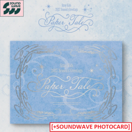 [PREORDER] STRAY KIDS (스트레이 키즈) - 2027 SEASON'S GREETINGS "PAPER TALE" - [CALENDAR] PACKAGE + [SOUNDWAVE PC SET)