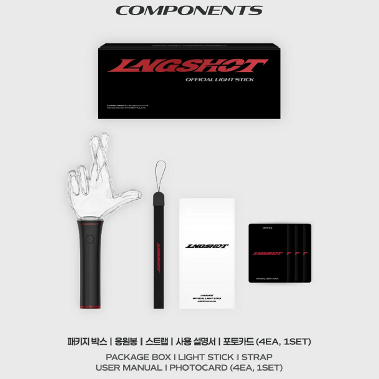 [PREORDER] LNGSHOT (롱샷) - OFFICIAL LIGHT STICK