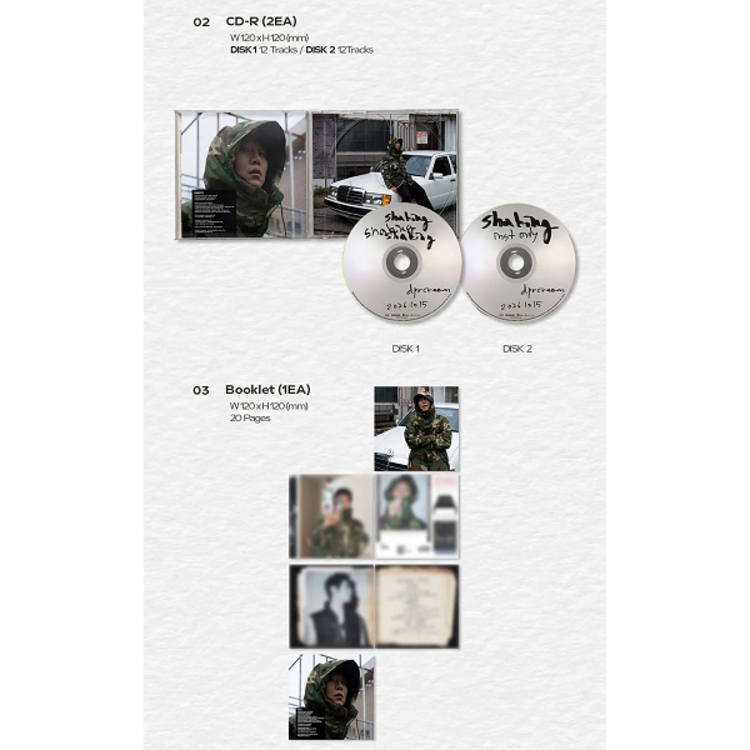 [PREORDER] DPR CREAM - SHAKING - EP