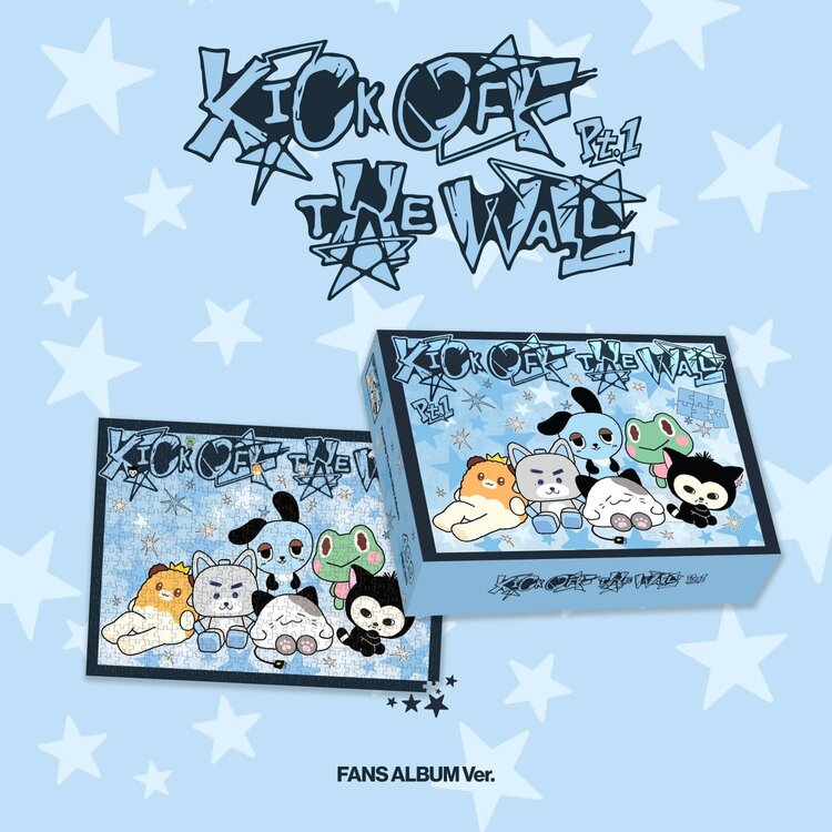 KICKFLIP (킥플립) - KICK OFF THE WALL PT. 1 (FANS ALBUM VER.) - 5TH MINI ALBUM