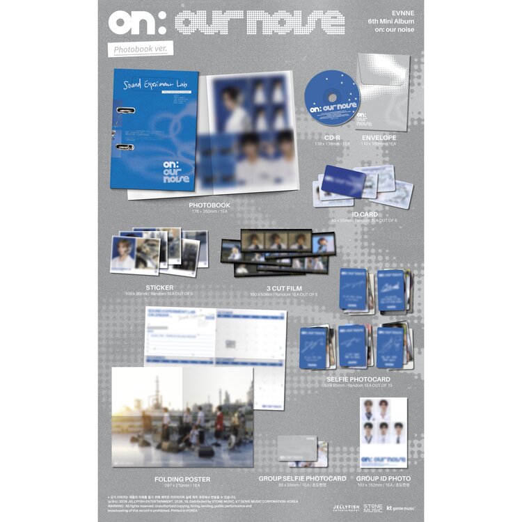 [PREORDER] EVNNE (이븐) - ON OUR NOISE (PHOTOBOOK VER.) - 6TH MINI ALBUM