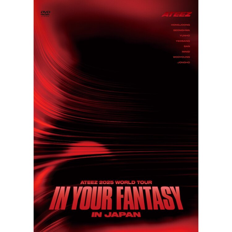 [PREORDER] ATEEZ (エイティーズ) - 2025 WORLD TOUR "IN YOUR FANTASY" IN JAPAN (DVD PACKAGE)
