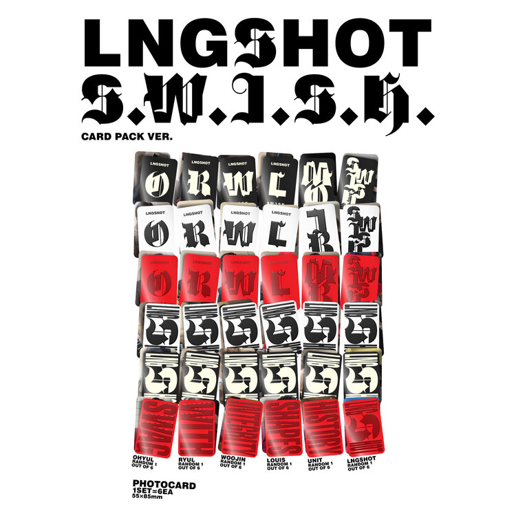 [PREORDER] LNGSHOT (롱샷) - S.W.I.S.H. (CARD PACK VER.) - EP