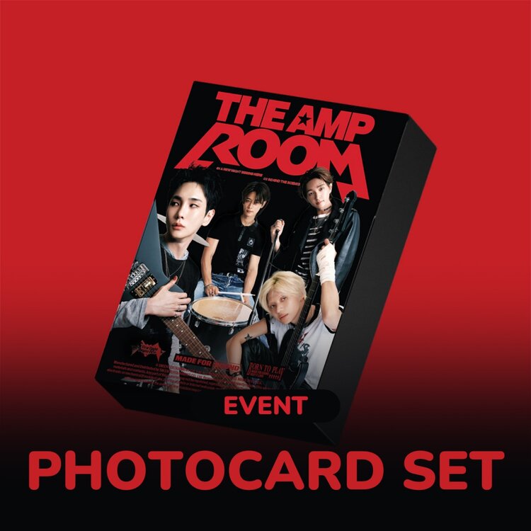 [PREORDER] SHINEE (샤이니) - 2027 SEASON'S GREETINGS "THE AMP ROOM" - [DESK CALENDAR] PACKAGE + [WITHMUU PC SET]