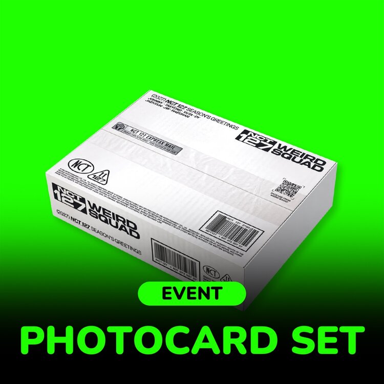 [PREORDER] NCT 127 - 2027 SEASON'S GREETINGS "WEIRD SQUAD" - [DESK CALENDAR] PACKAGE + [WITHMUU PC SET]