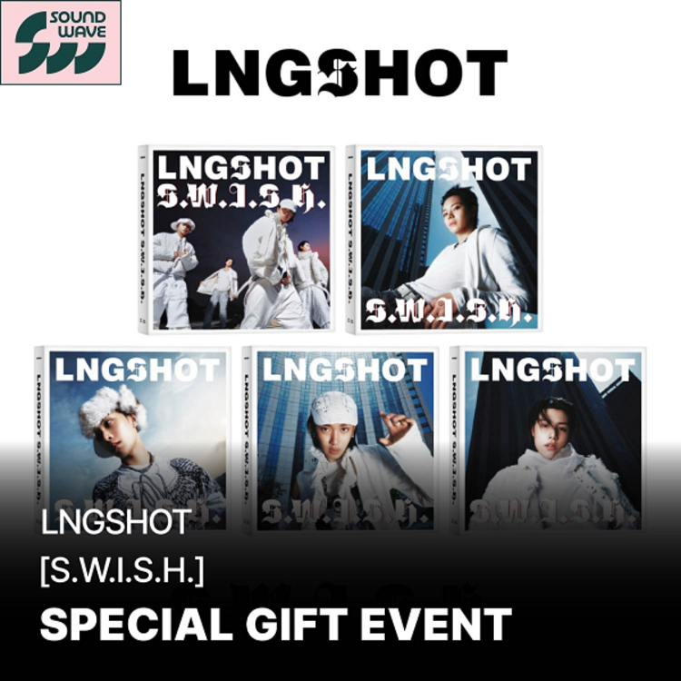 [PREORDER] LNGSHOT (롱샷) - S.W.I.S.H. (STANDARD VER.) - EP + [SOUNDWAVE PC]