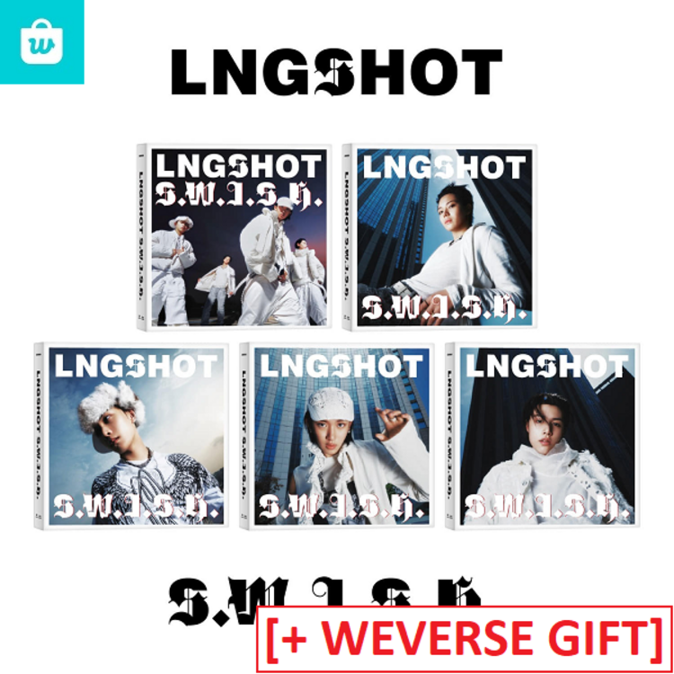 [PREORDER] LNGSHOT (롱샷) - S.W.I.S.H. (STANDARD VER.) - EP + [WEVERSE GIFT]