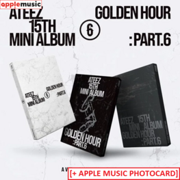 [PREORDER] ATEEZ (에이티즈) - GOLDEN HOUR PART.6 - 15TH MINI ALBUM + [APPLE MUSIC PC]