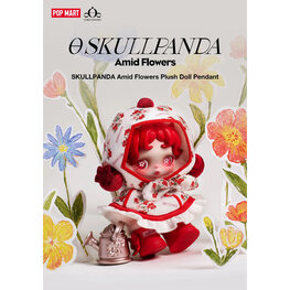 POP MART POP MART - SKULLPANDA [AMID FLOWERS] - PLUSH DOLL PENDANT