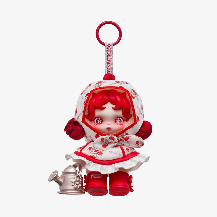 POP MART POP MART - SKULLPANDA [AMID FLOWERS] - PLUSH DOLL PENDANT