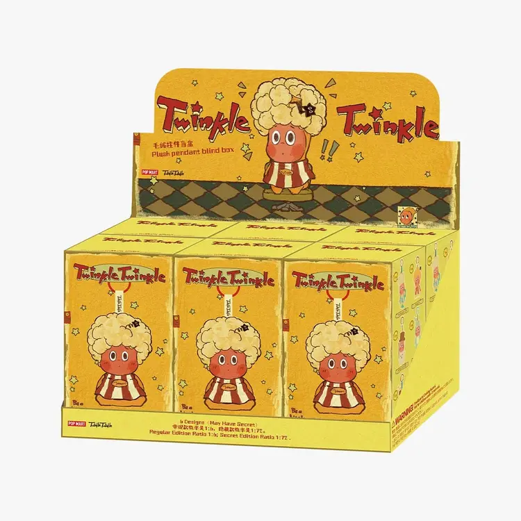POP MART POP MART - TWINKLE TWINKLE [BE A LITTLE STAR SERIES] - PLUSH PENDANT BLINDBOX