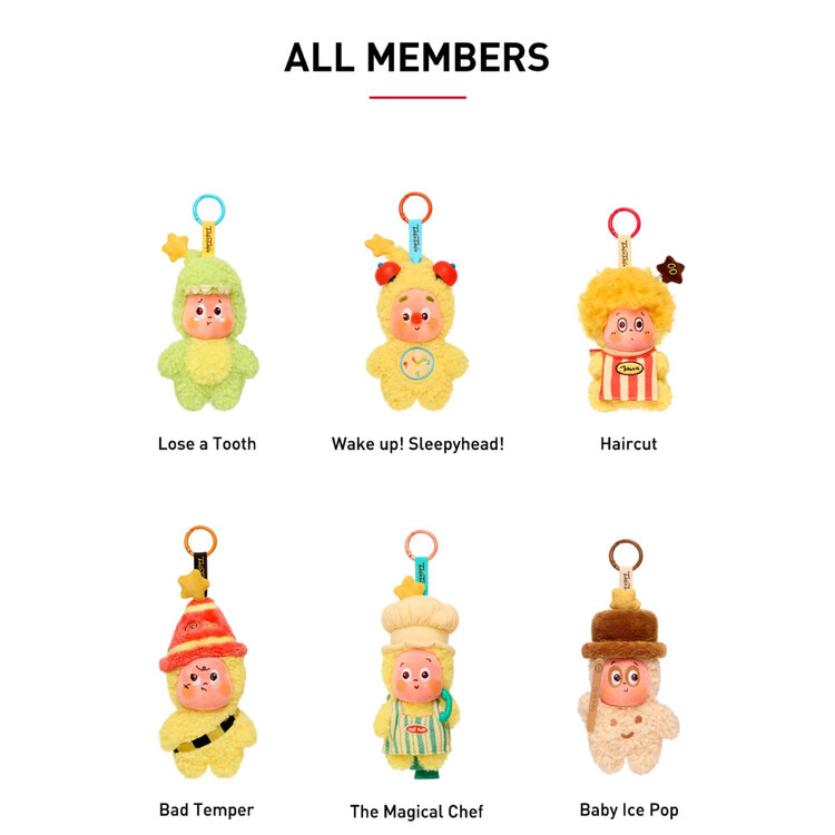 POP MART POP MART - TWINKLE TWINKLE [BE A LITTLE STAR SERIES] - PLUSH PENDANT BLINDBOX