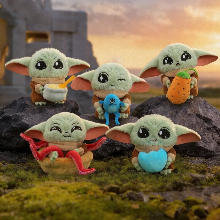 52TOYS - DISNEY GROGU [FOODIES SERIES] - PLUSH PENDANT BLINDBOX