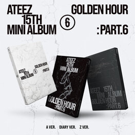 [PREORDER] ATEEZ (에이티즈) - GOLDEN HOUR PART.6 - 15TH MINI ALBUM