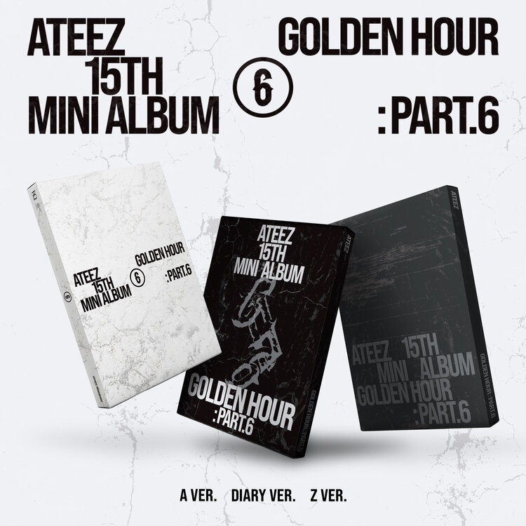 [PREORDER] ATEEZ (에이티즈) - GOLDEN HOUR PART.6 - 15TH MINI ALBUM