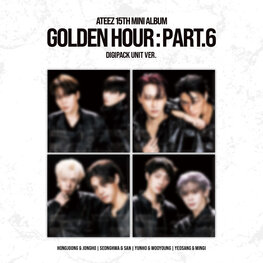 [PREORDER] ATEEZ (에이티즈) - GOLDEN HOUR PART.6 (DIGIPACK UNIT VER.) - 15TH MINI ALBUM