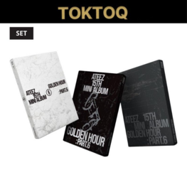 [PREORDER] ATEEZ (에이티즈) - GOLDEN HOUR PART.6 - 15TH MINI ALBUM (TOKTOQ SET + GIFT)