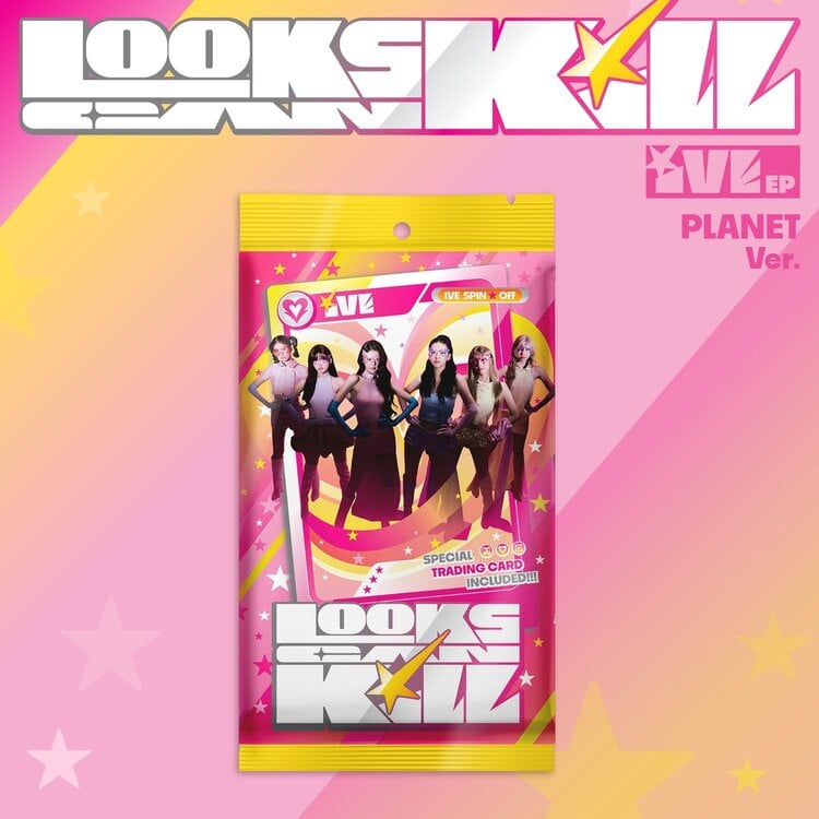[PREORDER] IVE (아이브) - LOOKS CAN KILL (PLANET / LIMITED VER.) - EP