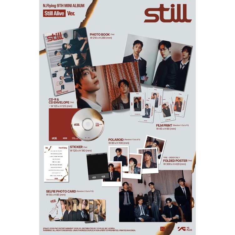N.FLYING (엔플라잉) - STILL (PHOTOBOOK VER.) - 9TH MINI ALBUM