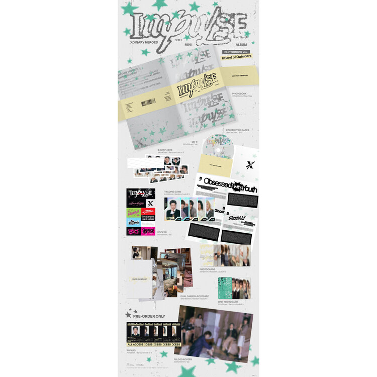 XDINARY HEROES (엑스디너리 히어로즈) - IMPULSE (PHOTOBOOK VER.) - 9TH MINI ALBUM