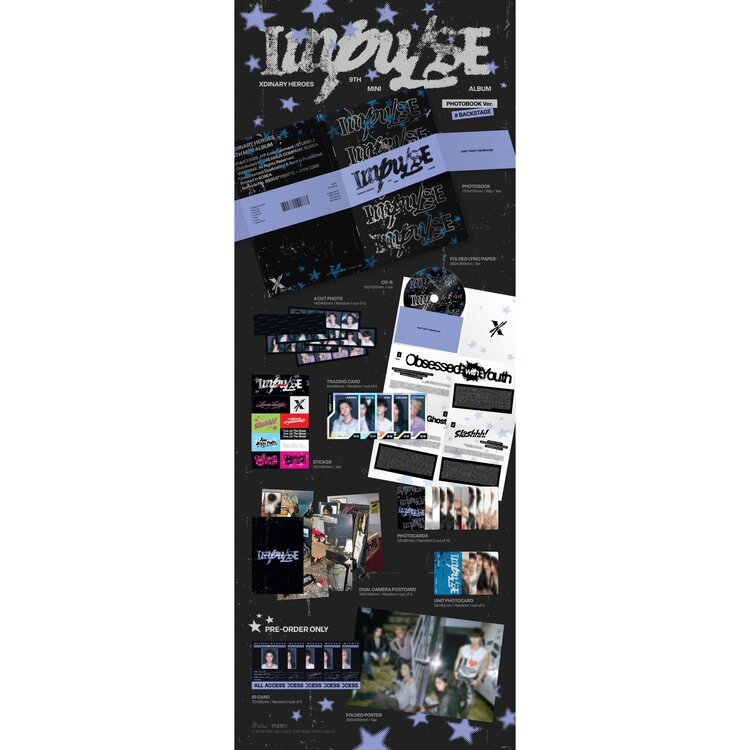 XDINARY HEROES (엑스디너리 히어로즈) - IMPULSE (PHOTOBOOK VER.) - 9TH MINI ALBUM