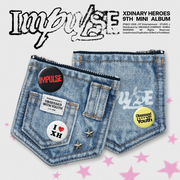 XDINARY HEROES (엑스디너리 히어로즈) - IMPULSE (DENIM POUCH VER.) - 9TH MINI ALBUM