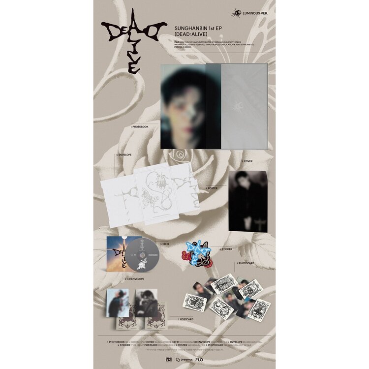 SUNGHANBIN (ZB1) - [DEAD:ALIVE] (PHOTOBOOK VER.) - 1ST EP