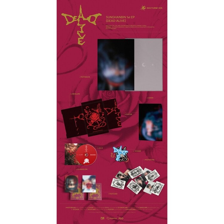SUNGHANBIN (ZB1) - [DEAD:ALIVE] (PHOTOBOOK VER.) - 1ST EP