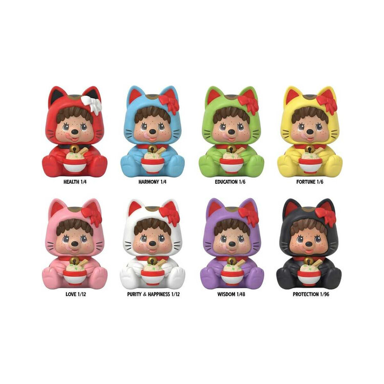 ROKIMOTO - MONCHHICHI [LUCKY CAT SERIES] - FIGURE BLINDBOX
