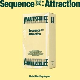 [PREORDER] AND2BLE (앤더블) - SEQUENCE 02 : ATTRACTION (METAL FILM KEYRING VER.) - 2ND MINI ALBUM