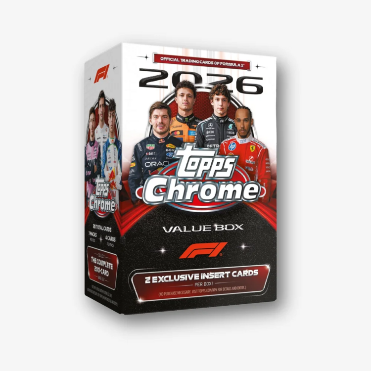 TOPPS CHROME - 2026 FORMULA ONE - VALUE BOX
