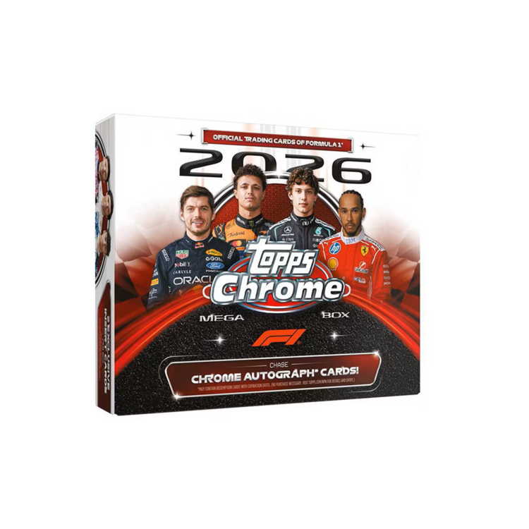 TOPPS CHROME - 2026 FORMULA ONE - MEGA BOX