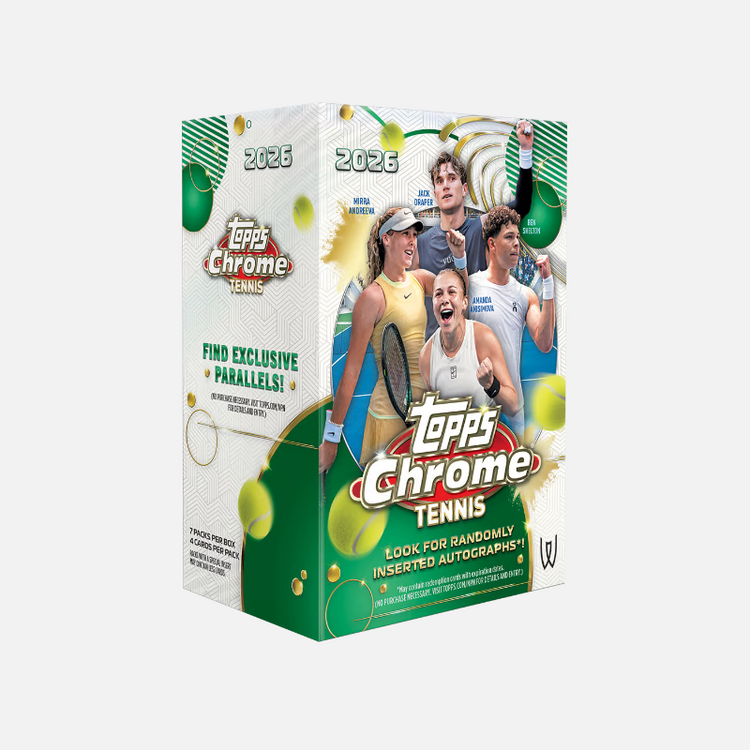 TOPPS CHROME - 2026 TENNIS - VALUE BOX