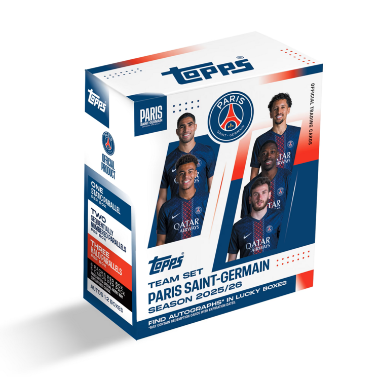 TOPPS - TEAM SET "PARIS SAINT GERMAIN" SEASON 2025/26
