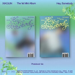 [PREORDER] XIAOJUN (肖德俊) [NCT/WAYV] - HEY, SOMEBODY (PHOTOBOOK VER.) - 1ST MINI ALBUM