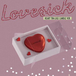 [PREORDER] CHAERYEONG (채령) (ITZY) - LOVESICK (HEART TIN-CASE CANDLE VER.) - 1ST MINI ALBUM
