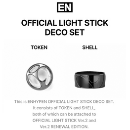 [PREORDER] ENHYPEN (엔하이픈) - OFFICIAL LIGHT STICK DECO SET