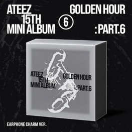 [PREORDER] ATEEZ (에이티즈) - GOLDEN HOUR PART.6 (EARPHONE CHARM VER.) - 15TH MINI ALBUM