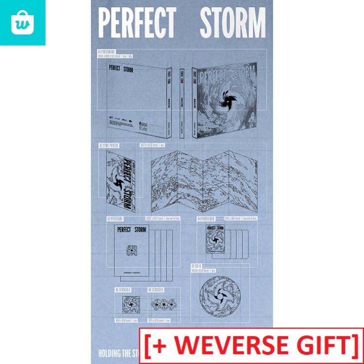 [PREORDER] TXT (투모로우바이투게더) - PERFECT STORM - 9TH MINI ALBUM + [WEVERSE GIFT]
