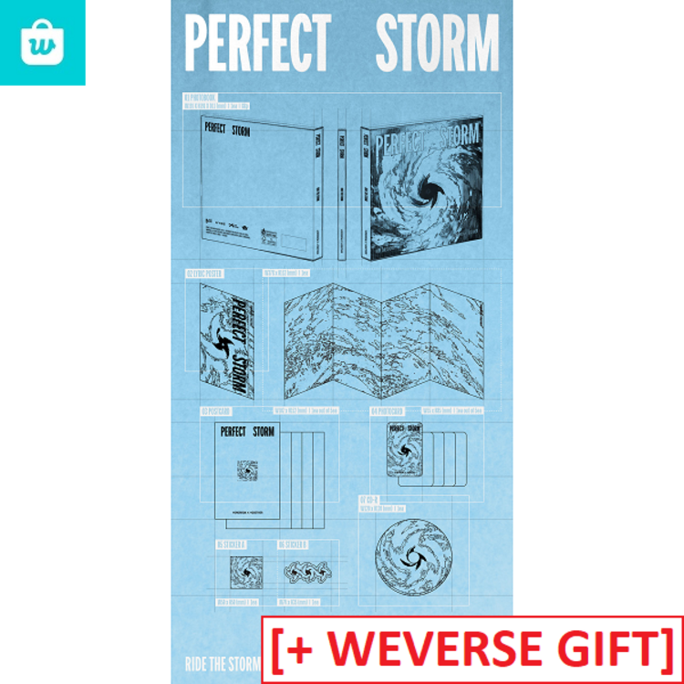 [PREORDER] TXT (투모로우바이투게더) - PERFECT STORM - 9TH MINI ALBUM + [WEVERSE GIFT]